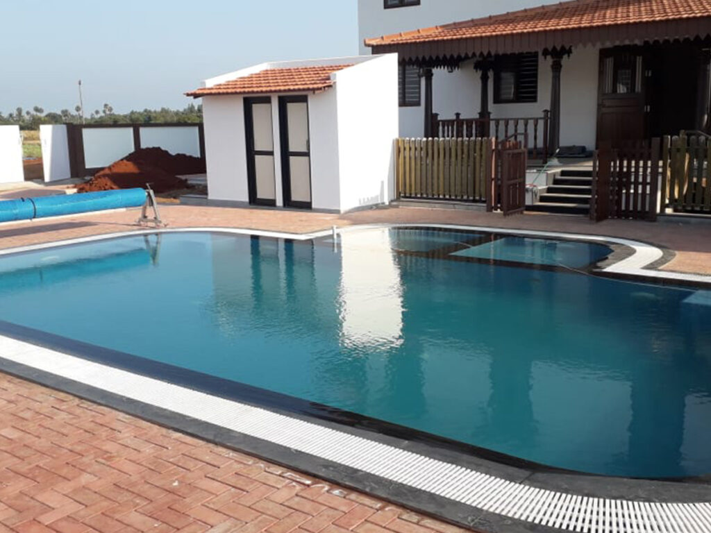Swimming pool construction across Tamil Nadu – Chennai, Coimbatore, Madurai, Trichy, Pondicherry