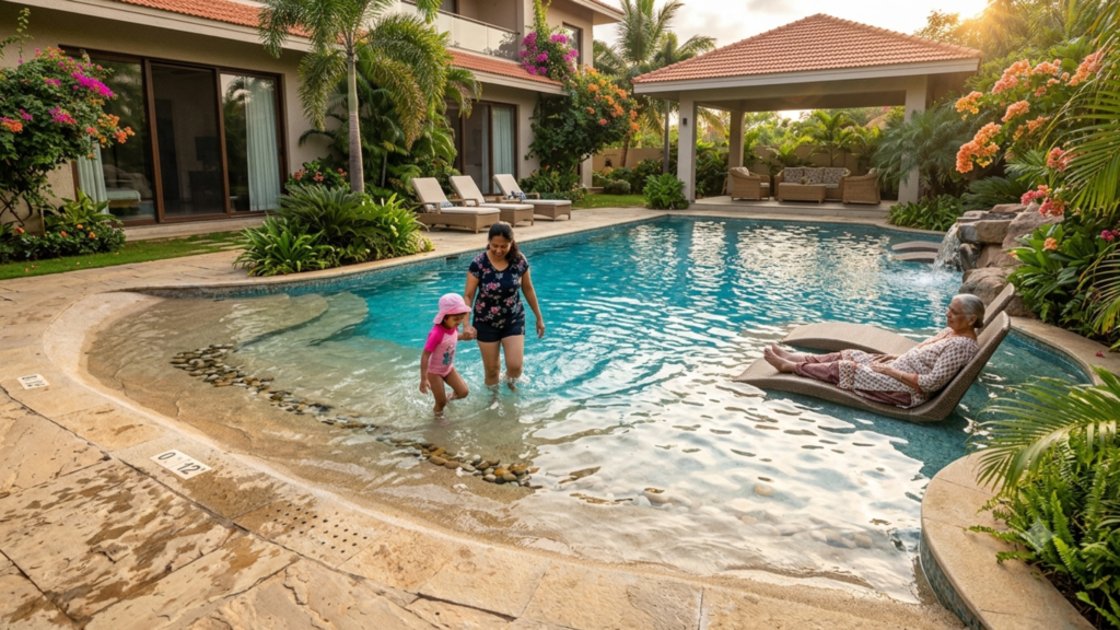Beach Entry (Zero-Entry) Pools