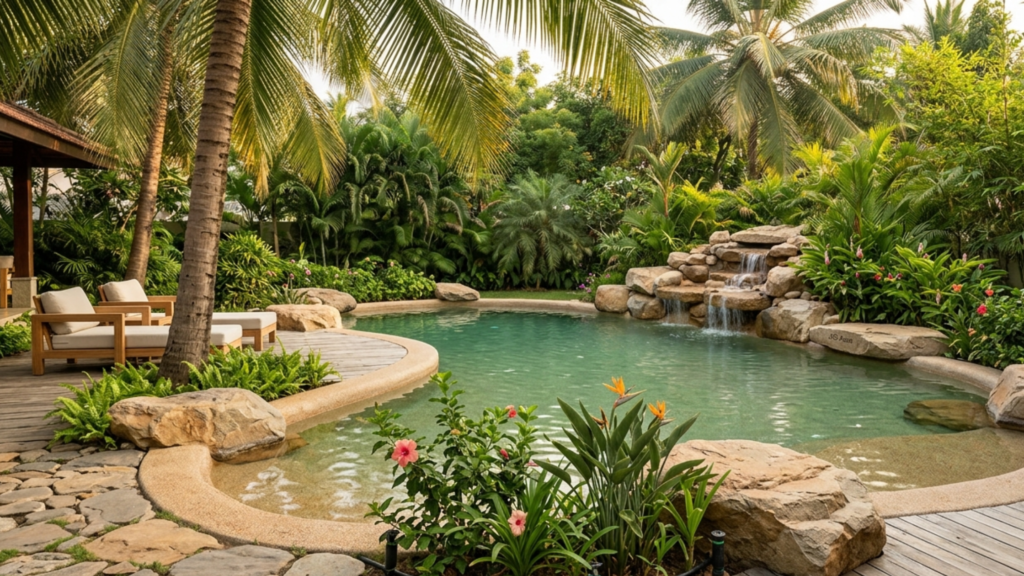 Natural Rock & Freeform Pools